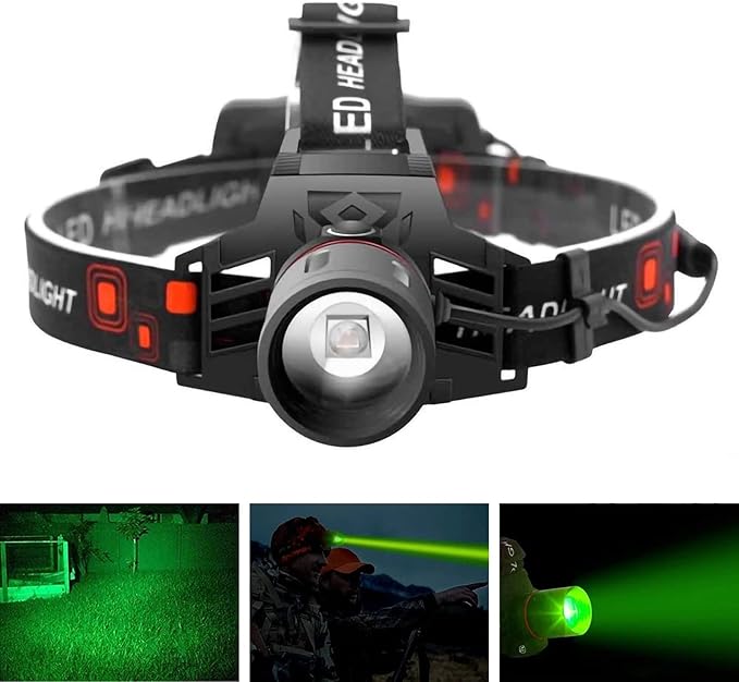 Genopladelig LED-forlygte med Justerbar Lysstyrke 3