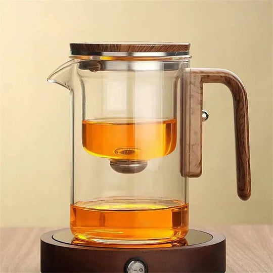 Glas Teapot med Infuser til Løs Te 6