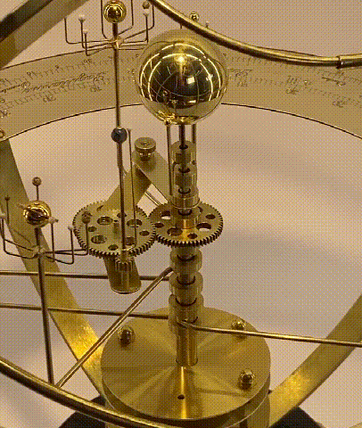 Grand Orrery-model Af Solsystemet Med 9 Planeter Og 28 Måner 4