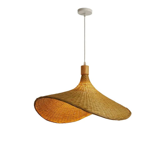 Hængende Lampe Boho Stil Håndlavet Indendørs Belysning 0