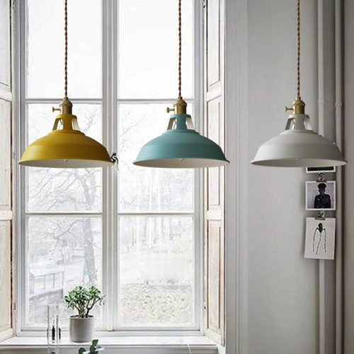 Hængende Lampe i Vintage Stil til Spisestue 4