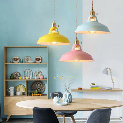 Hængende Lampe i Vintage Stil til Spisestue 5