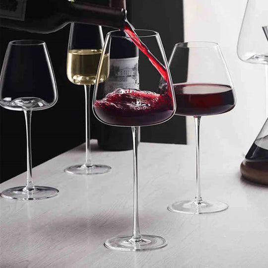 Håndlavede Krystal Vin- og Champagneglas 0