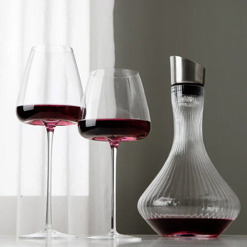 Håndlavede Krystal Vin- og Champagneglas 1