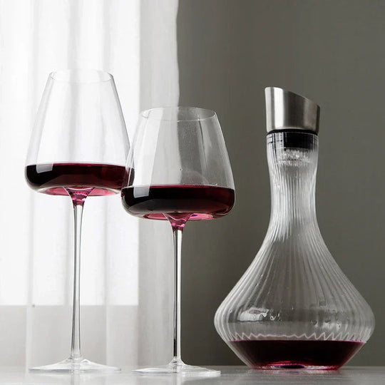 Håndlavede Krystal Vin- og Champagneglas 1