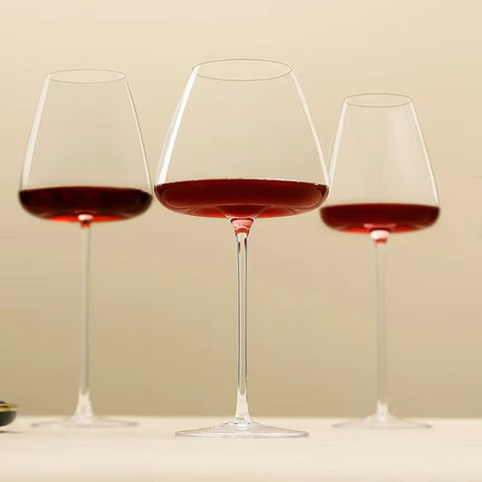 Håndlavede Krystal Vin- og Champagneglas 8
