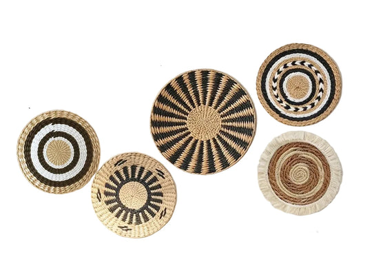 Håndlavet Vægdekoration til Stuen med Naturligt Design 0