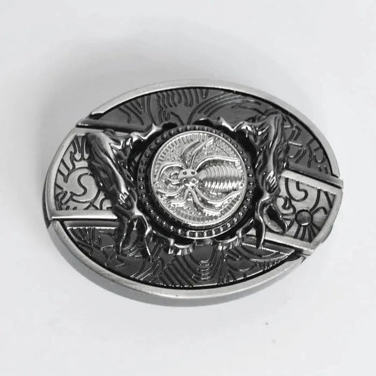 Herre Bælte Punkstil med Vintage Metalspænde til Mænd 16
