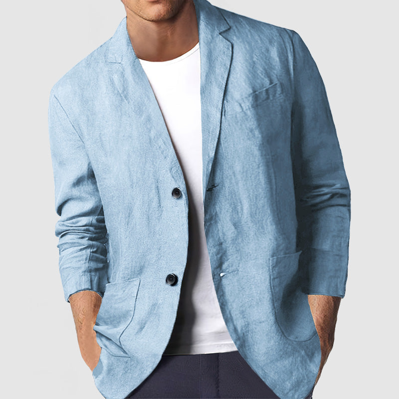 Herre Blazer Afslappet Stil 3
