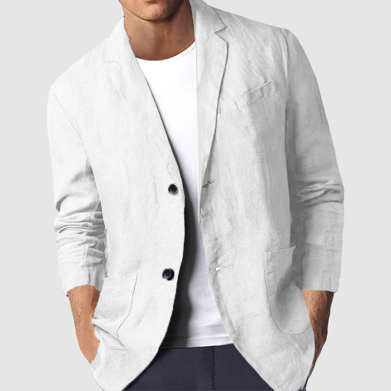 Herre Blazer Afslappet Stil 5