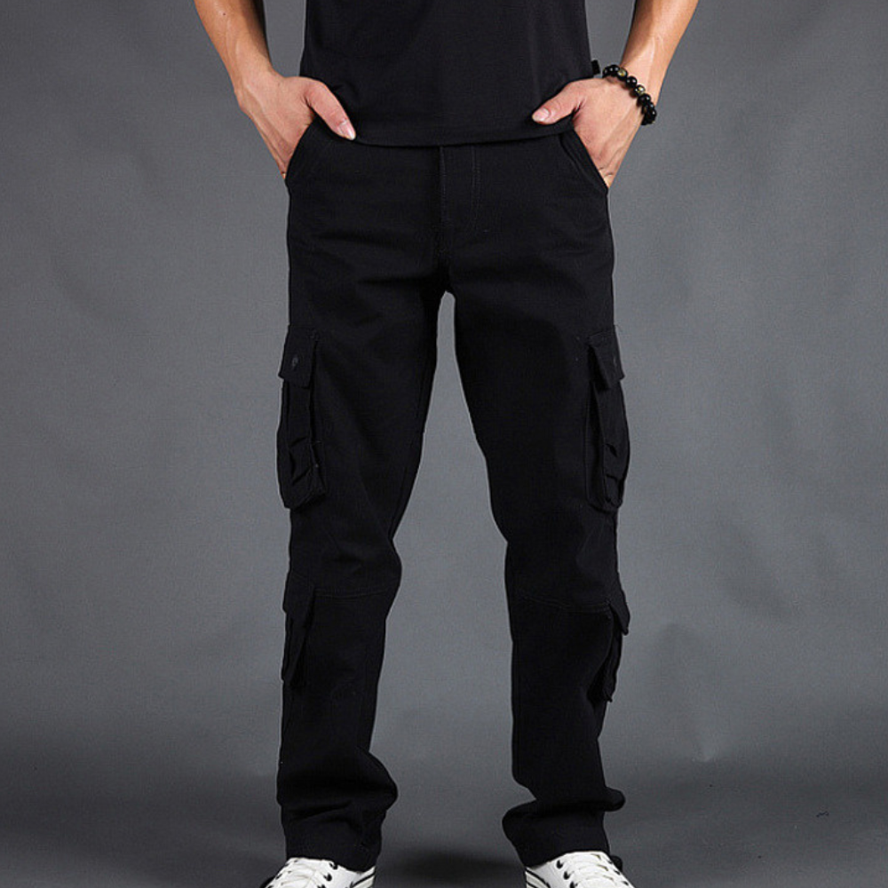 Herre Cargo Bukser Urban Stil Med Cargo-Lommer 5