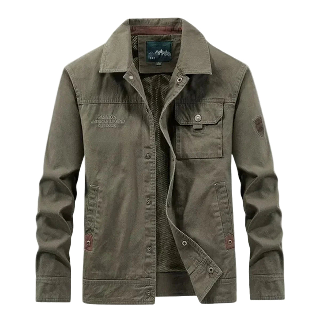 Herre Cargo Jakke Multi-Pocket Design 0