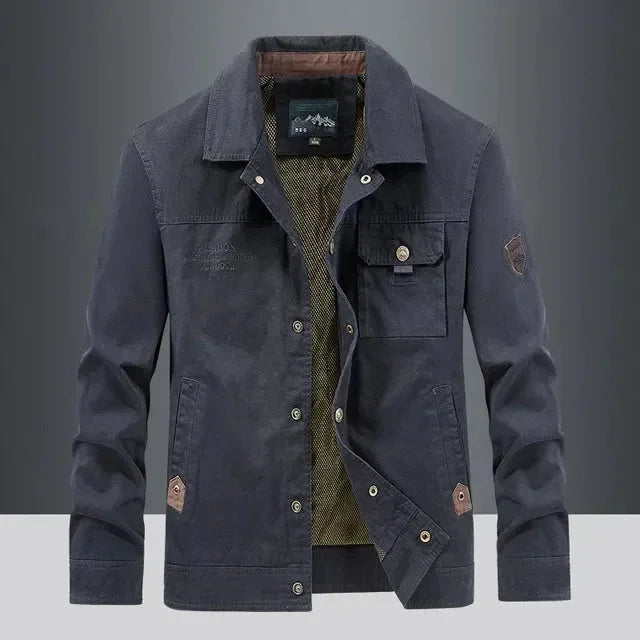 Herre Cargo Jakke Multi-Pocket Design 5