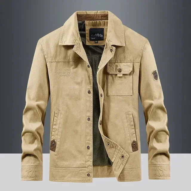 Herre Cargo Jakke Multi-Pocket Design 6