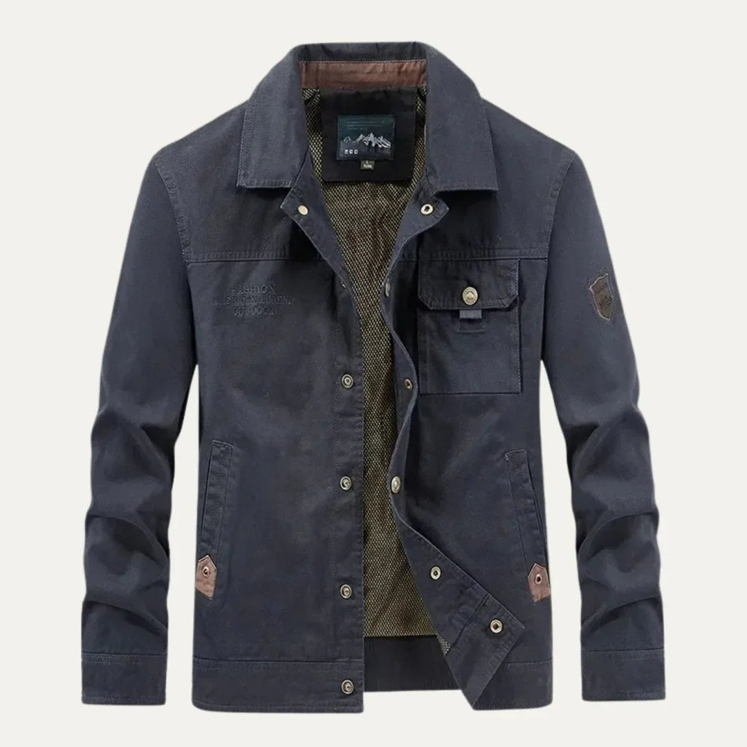 Herre Cargo Jakke Multi-Pocket Design 9