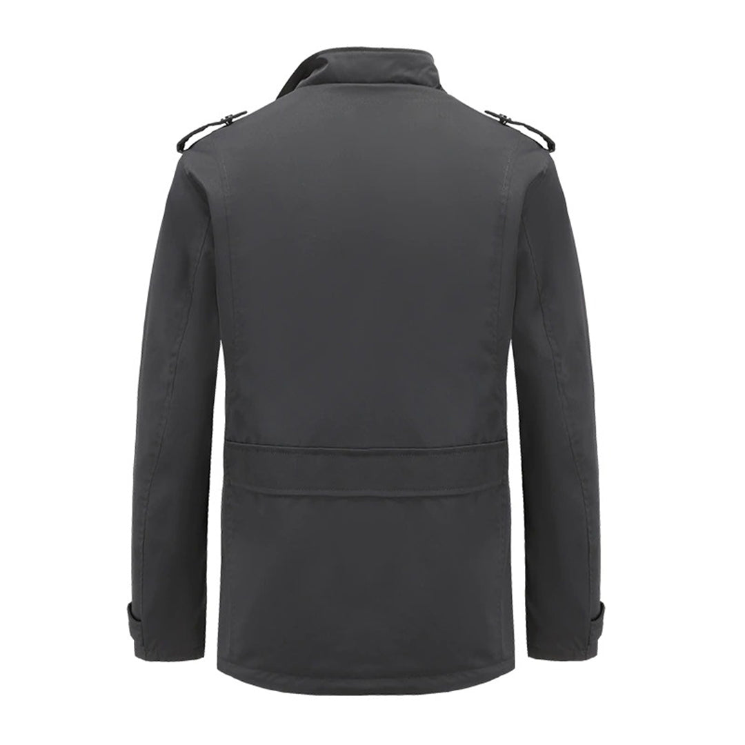 Herre Fleece-foret Casual Frakke 2