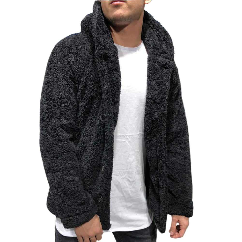 Herre Fleece Jakke Casual Stil 0