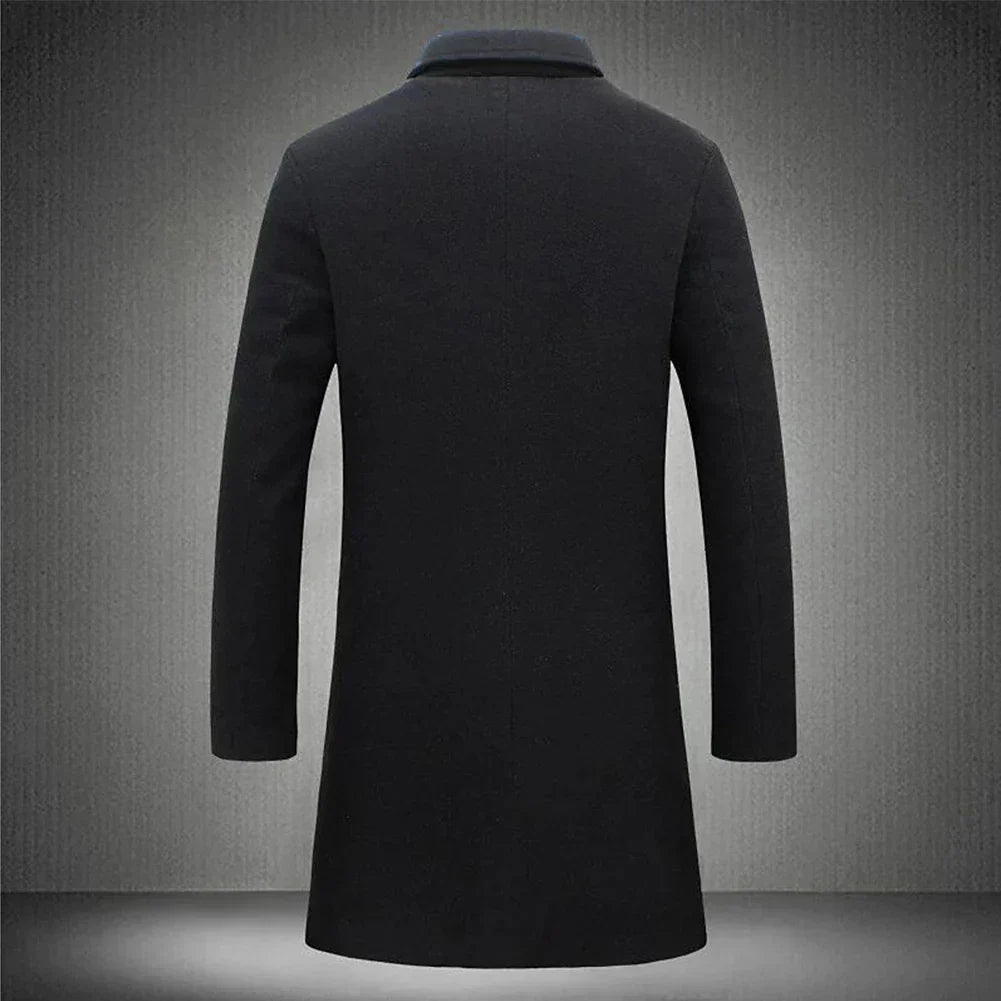 Herre Frakke Klassisk Design Skræddersyet Overcoat 2