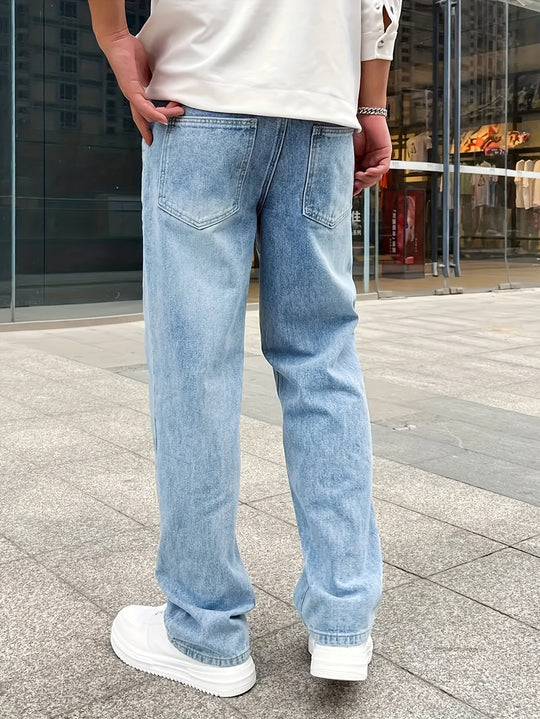 Herre Jeans Løs Pasform 2