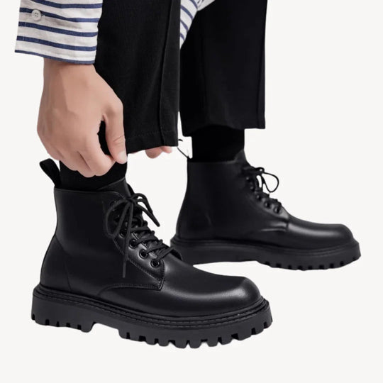 Herre Kampstøvler Chunky Stil 3