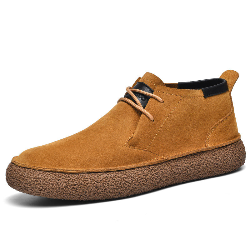Herre Loafers Mid-Top med Snørebånd og Grippet Sål til Mænd 5