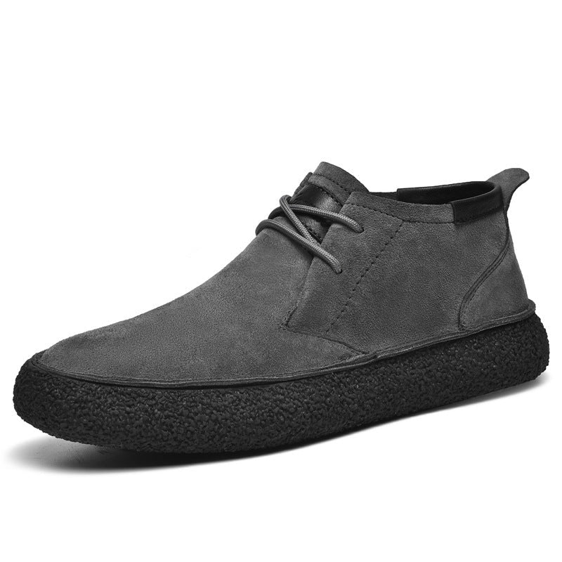 Herre Loafers Mid-Top med Snørebånd og Grippet Sål til Mænd 6