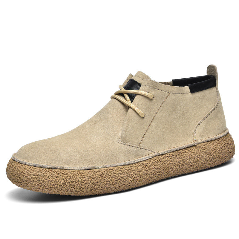 Herre Loafers Mid-Top med Snørebånd og Grippet Sål til Mænd 7