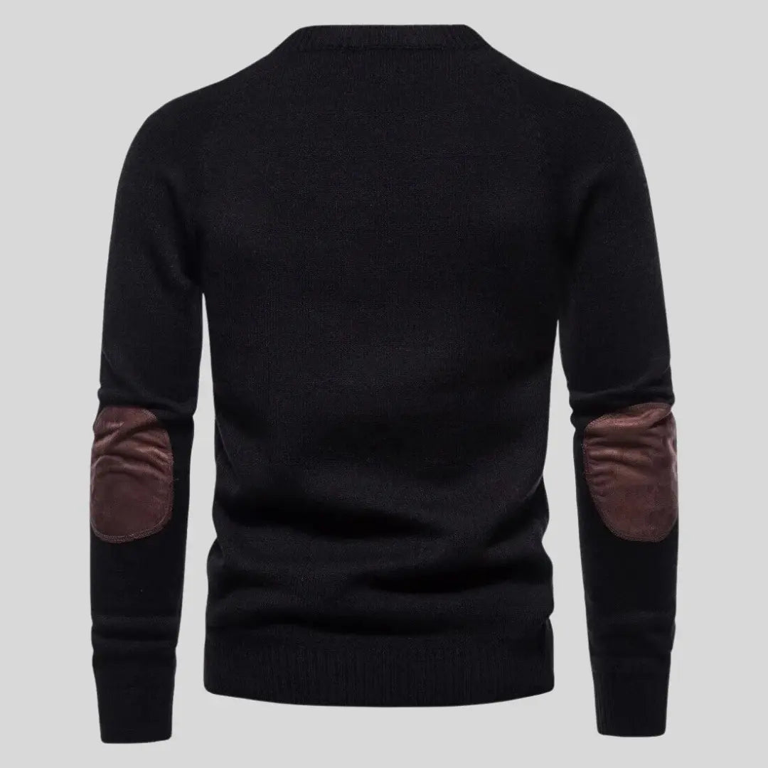 Herre Lyocell Trøje Minimalistisk Stil 5