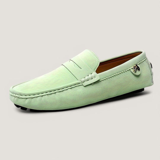 Herre Moccasins Casual Design Gummi 12