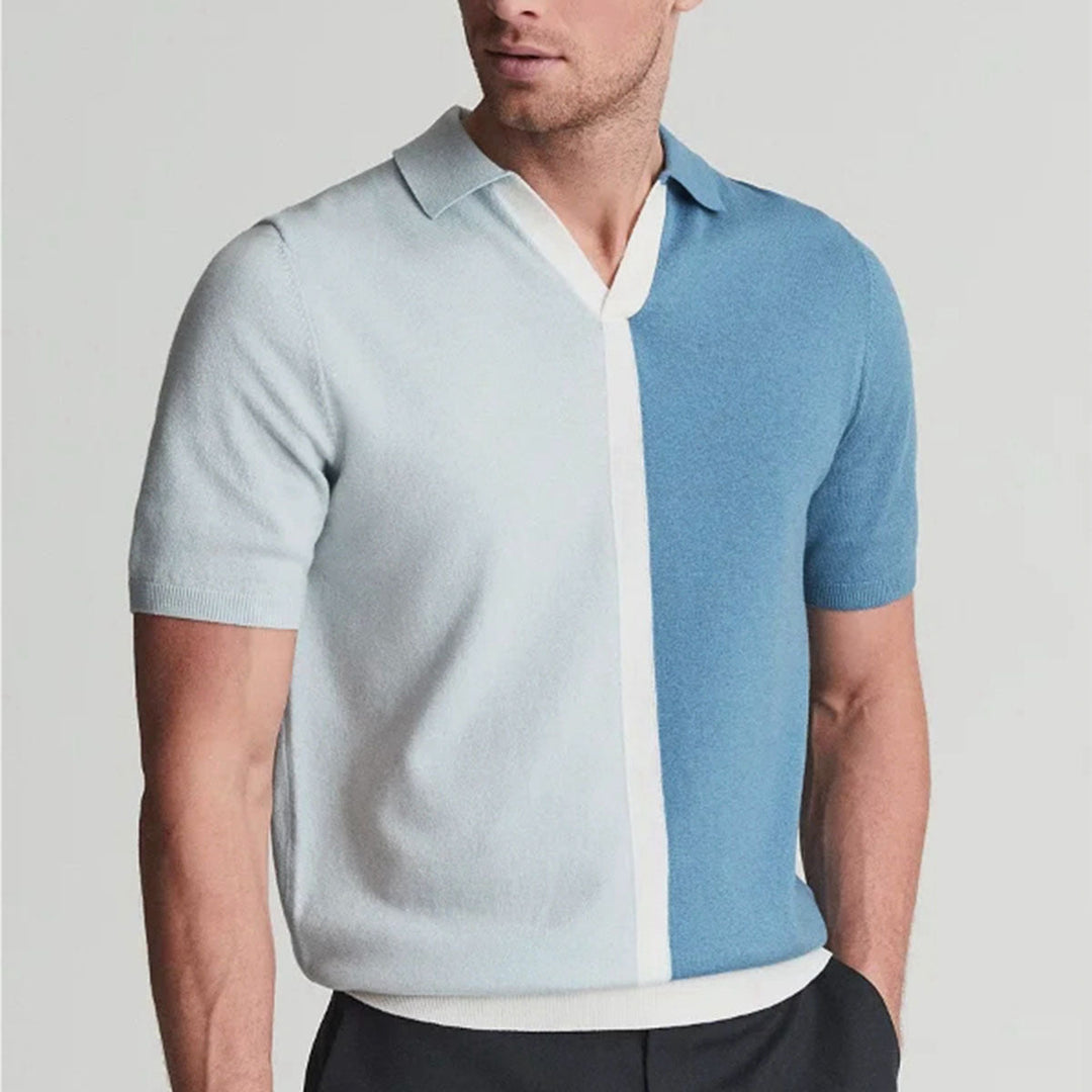 Herre Polo Shirt med Kontrastdetaljer 2
