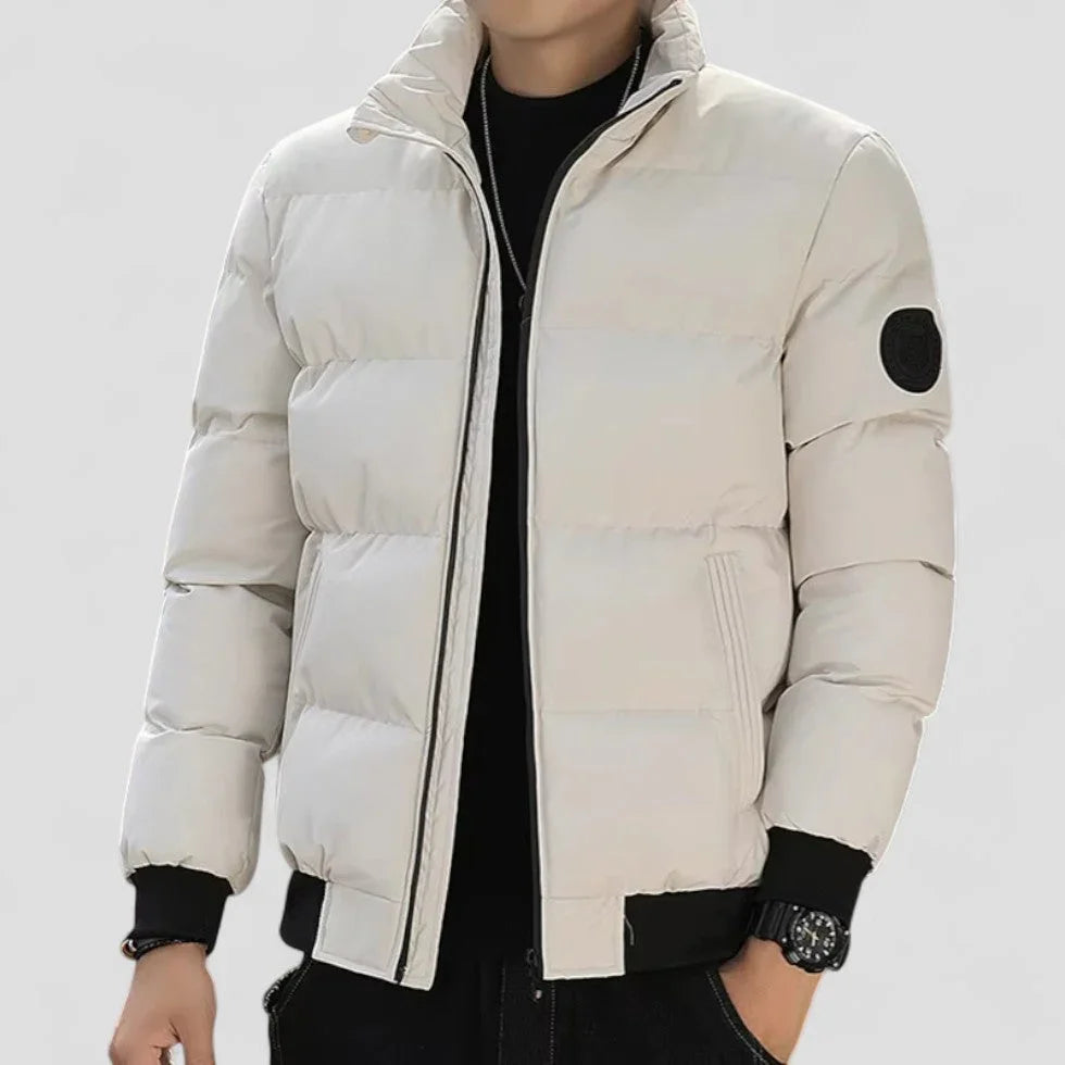 Herre Puffer Jakke Vinterfrakke Urban Stil 1