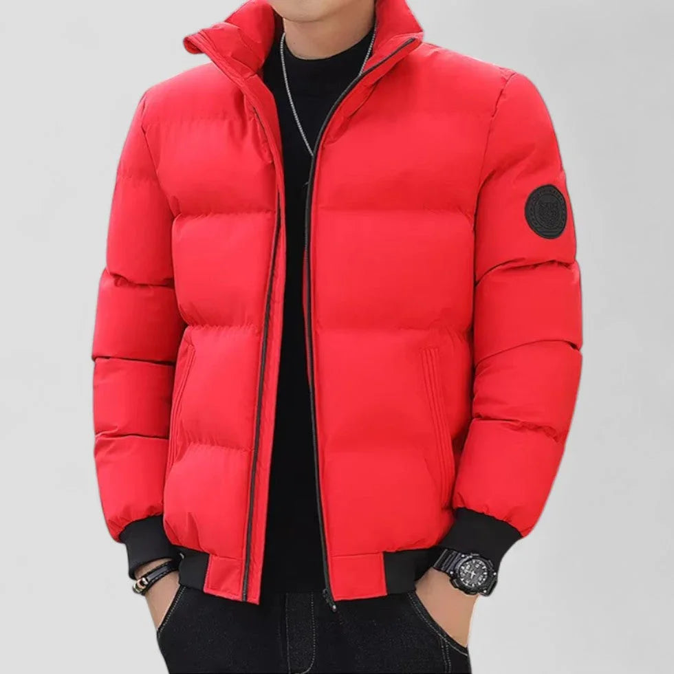 Herre Puffer Jakke Vinterfrakke Urban Stil 2