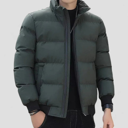 Herre Puffer Jakke Vinterfrakke Urban Stil 3