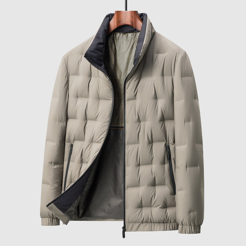 Herre Quilted Jakke Vandafvisende og Vindafvisende 1
