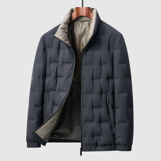 Herre Quilted Jakke Vandafvisende og Vindafvisende 2