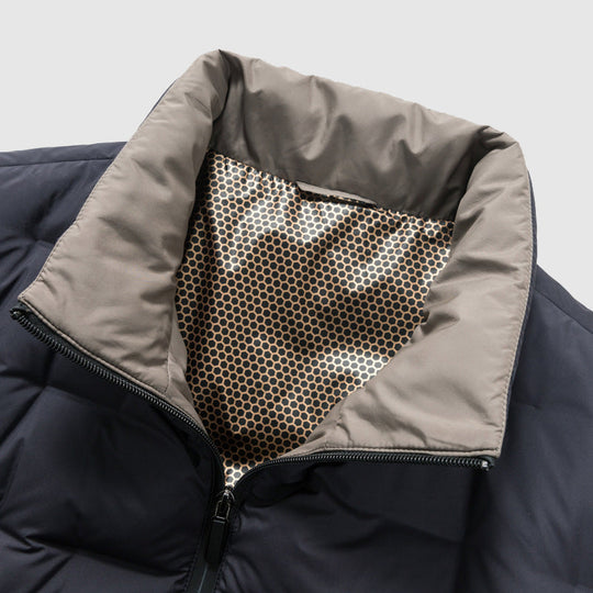 Herre Quilted Jakke Vandafvisende og Vindafvisende 4