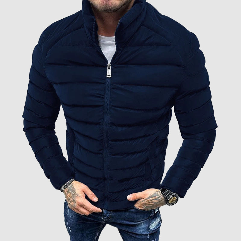 Herre Quiltet Jakke Slim Fit 1