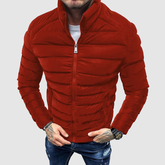 Herre Quiltet Jakke Slim Fit 3