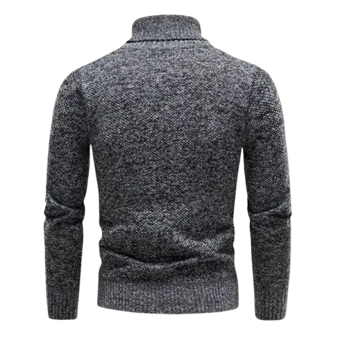 Herre Rullekrave Sweater Klassisk Stil 8