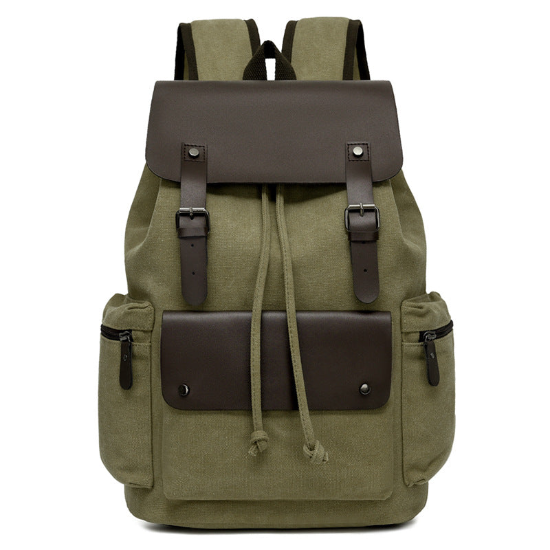 Herre Rygsæk Canvas Stilfuld Design 5