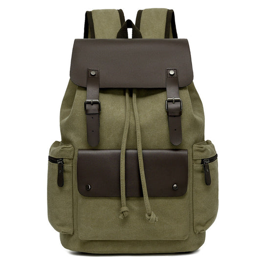 Herre Rygsæk Canvas Stilfuld Design 5