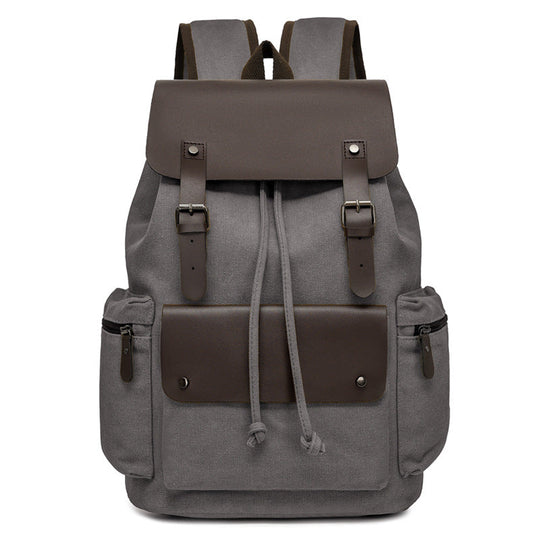 Herre Rygsæk Canvas Stilfuld Design 9