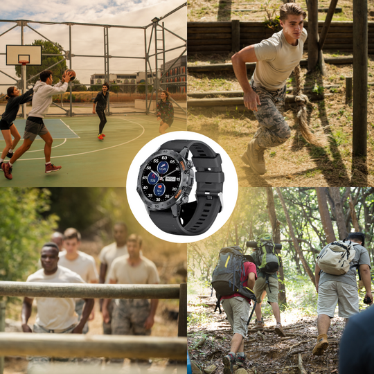 Herre Smartwatch Med GPS Navigation Til Fitness Og Udendørs Aktiviteter 7