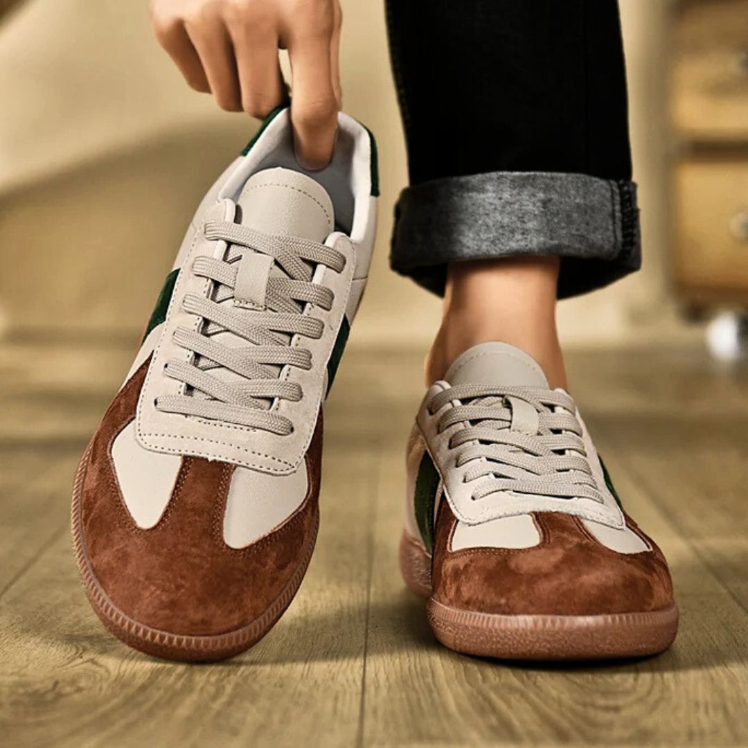 Herre Sneakers i Læder og Suede 5