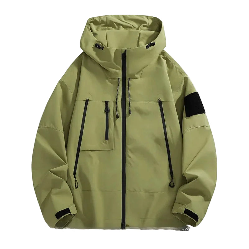 Herre Softshell Jakke med Hætte 0