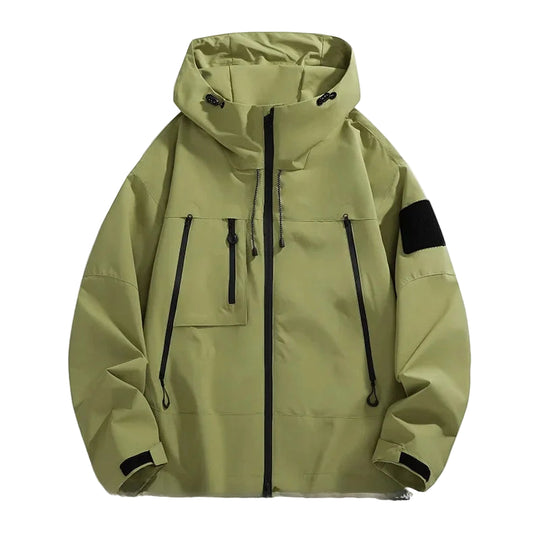 Herre Softshell Jakke med Hætte 0