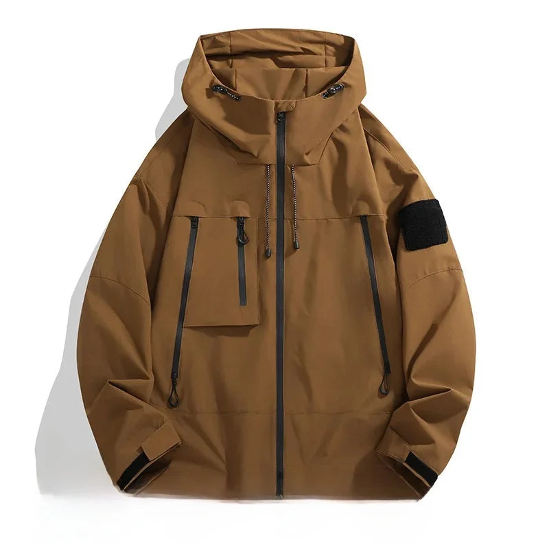 Herre Softshell Jakke med Hætte 1
