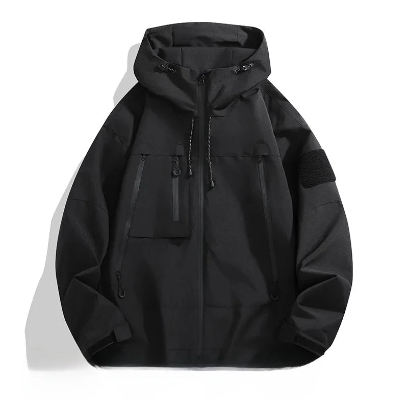 Herre Softshell Jakke med Hætte 2