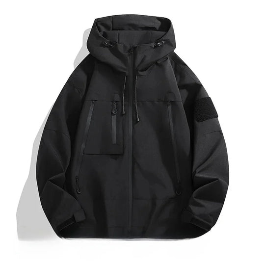 Herre Softshell Jakke med Hætte 2