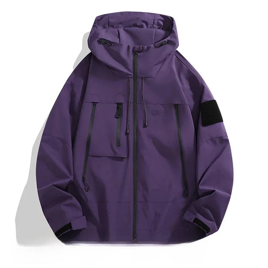 Herre Softshell Jakke med Hætte 3